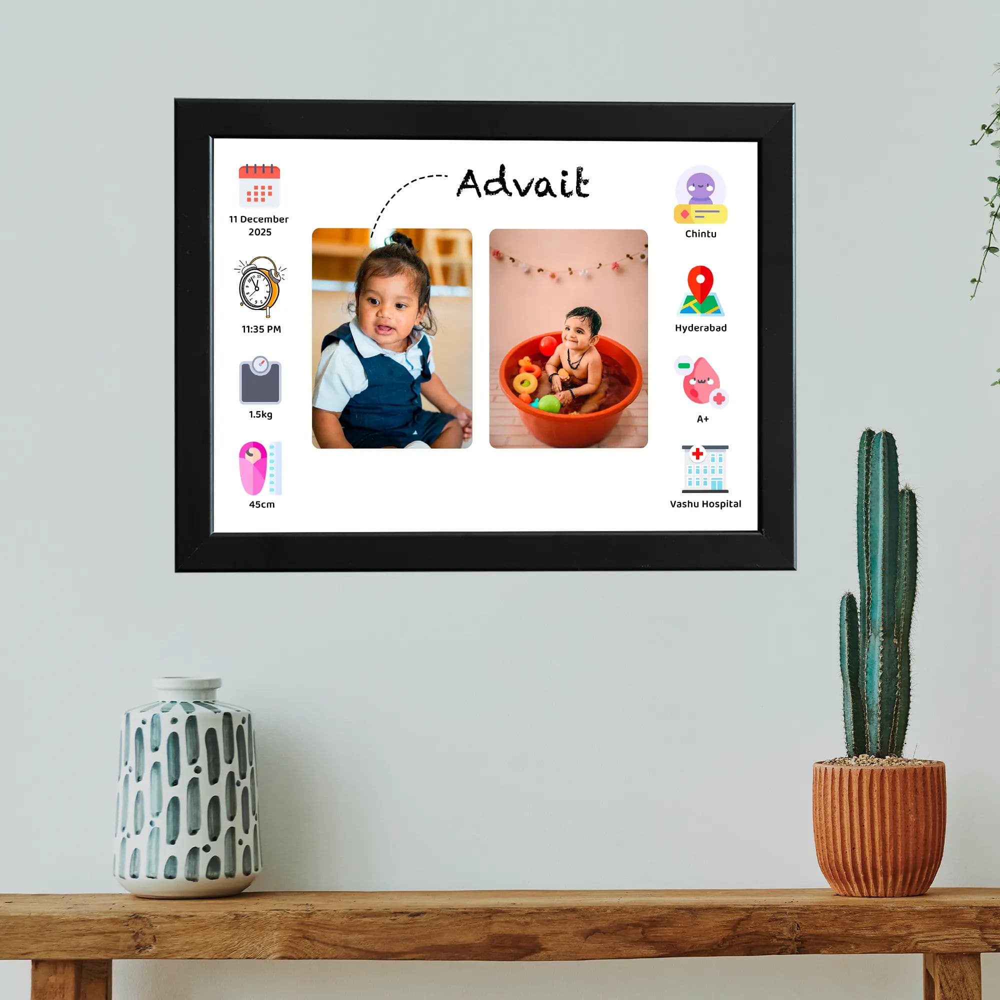 Baby Inforgraphic Frame - Image 6