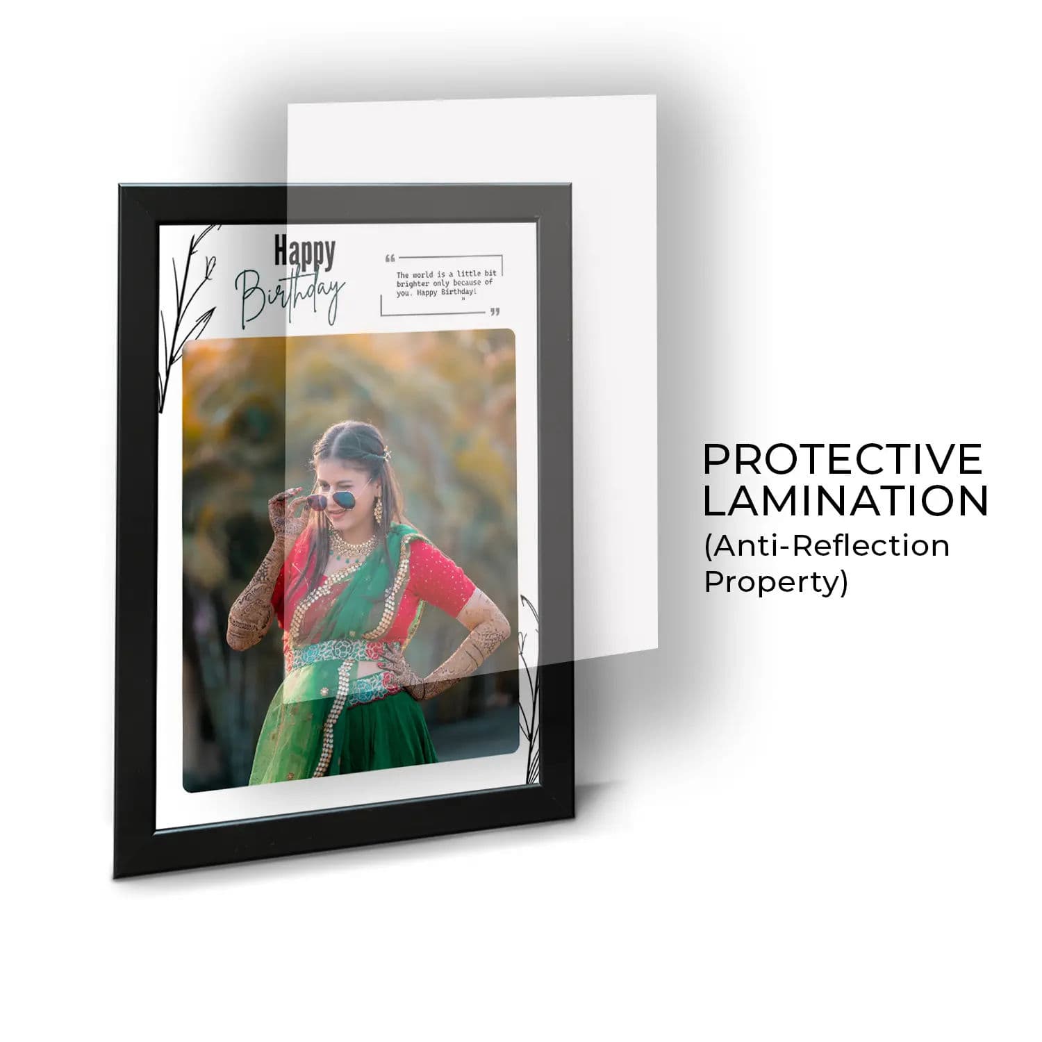 Birthday Frame with Custom Wishes - Image 5