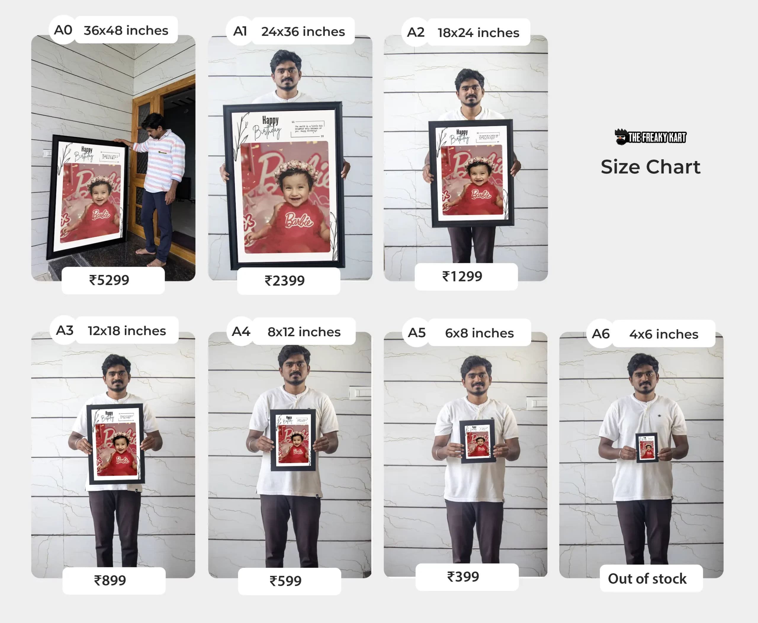 Birthday Frame with Custom Wishes - Image 2