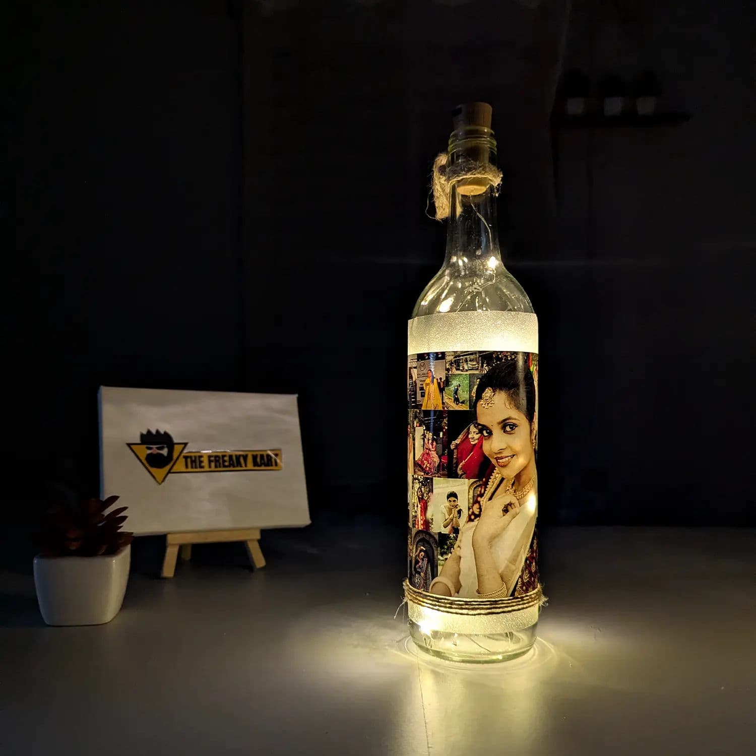 Mosaic Photo Lamp - Image 1