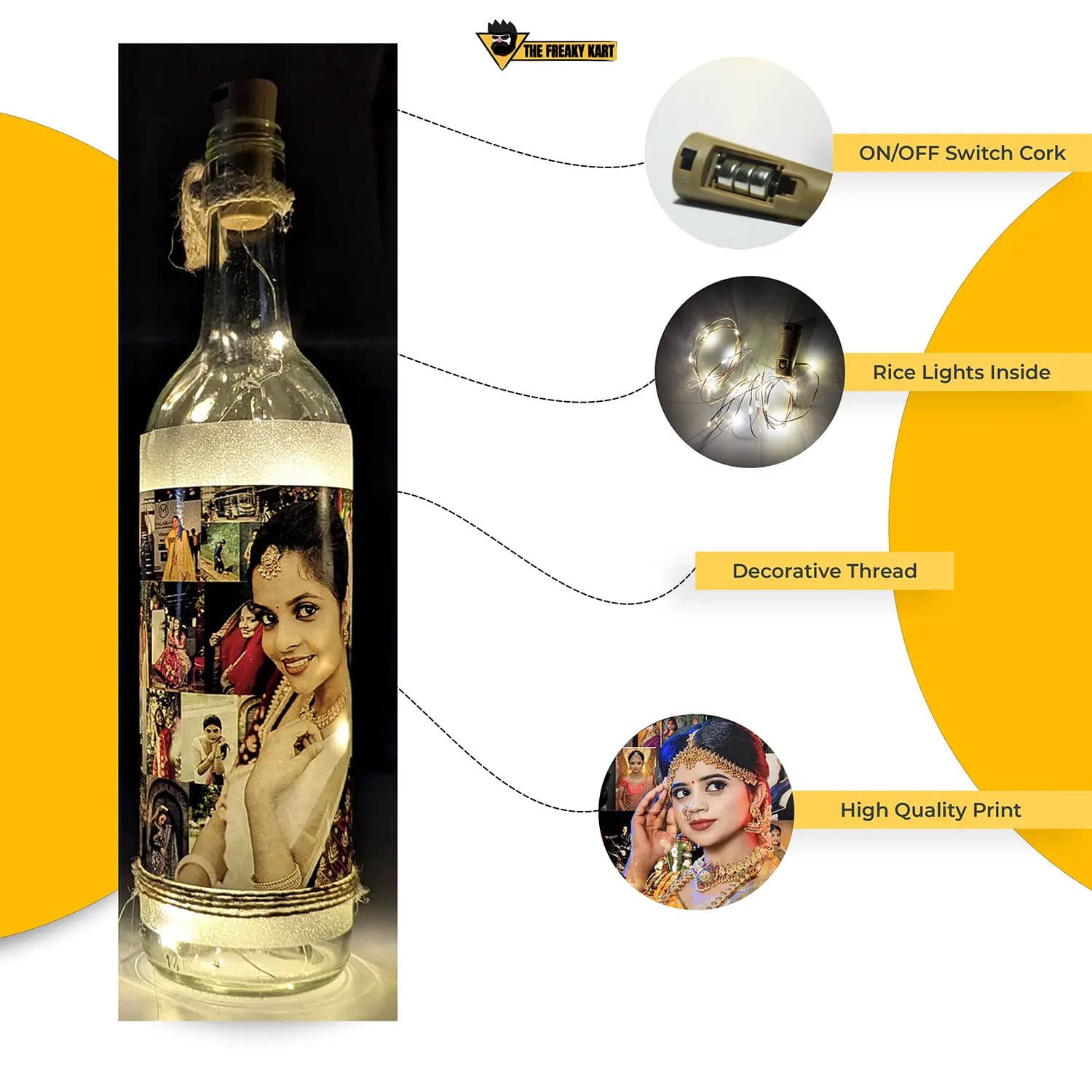 Mosaic Photo Lamp - Image 3