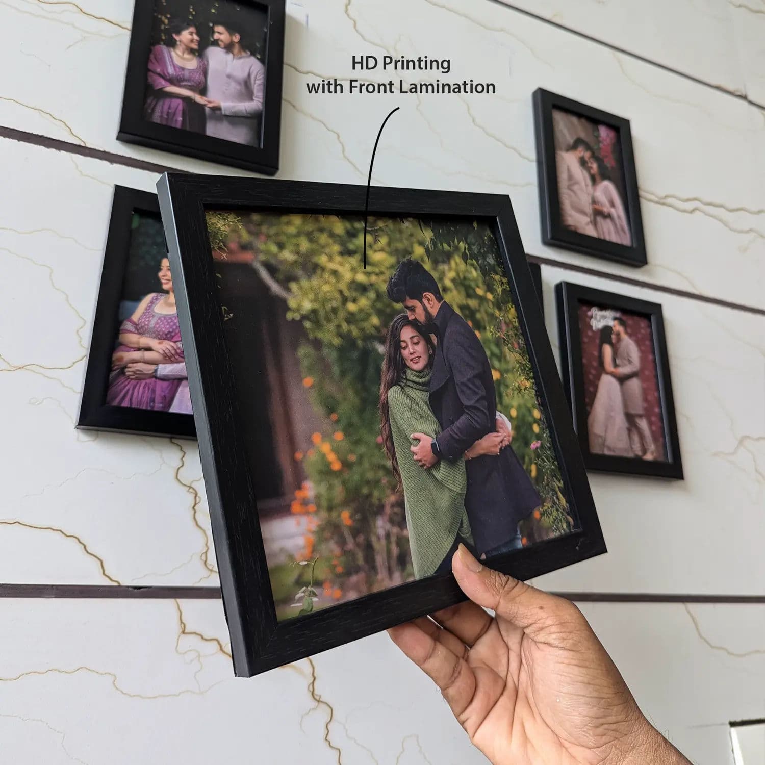 Set of 6 Wall Photo Collage Frames - Combo - Image 6