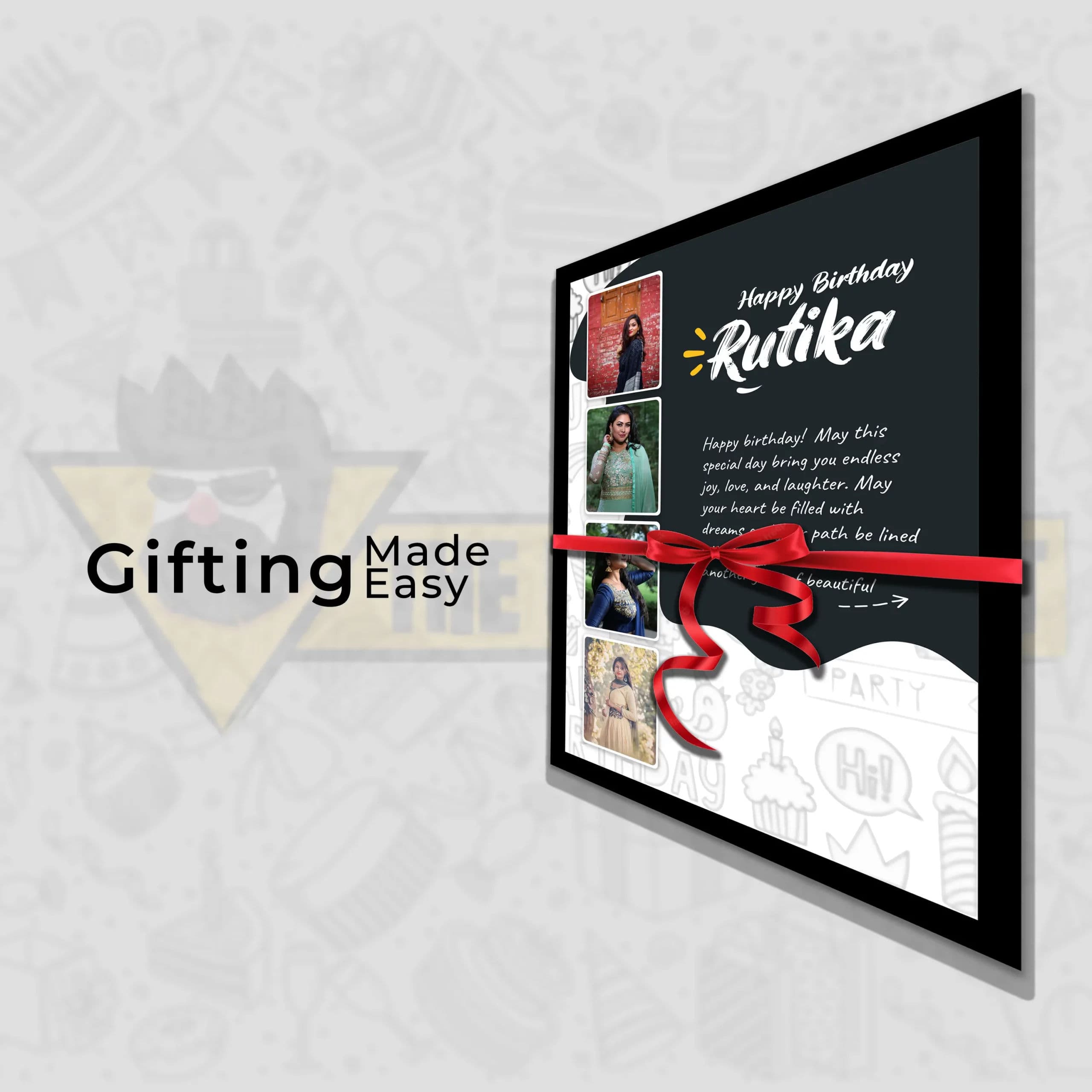 Write Your Message - Birthday Frame - Image 3