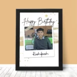 Happy Birthday PolaroidBlack