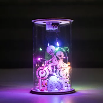 Love - Bicycle LED Jar lamp